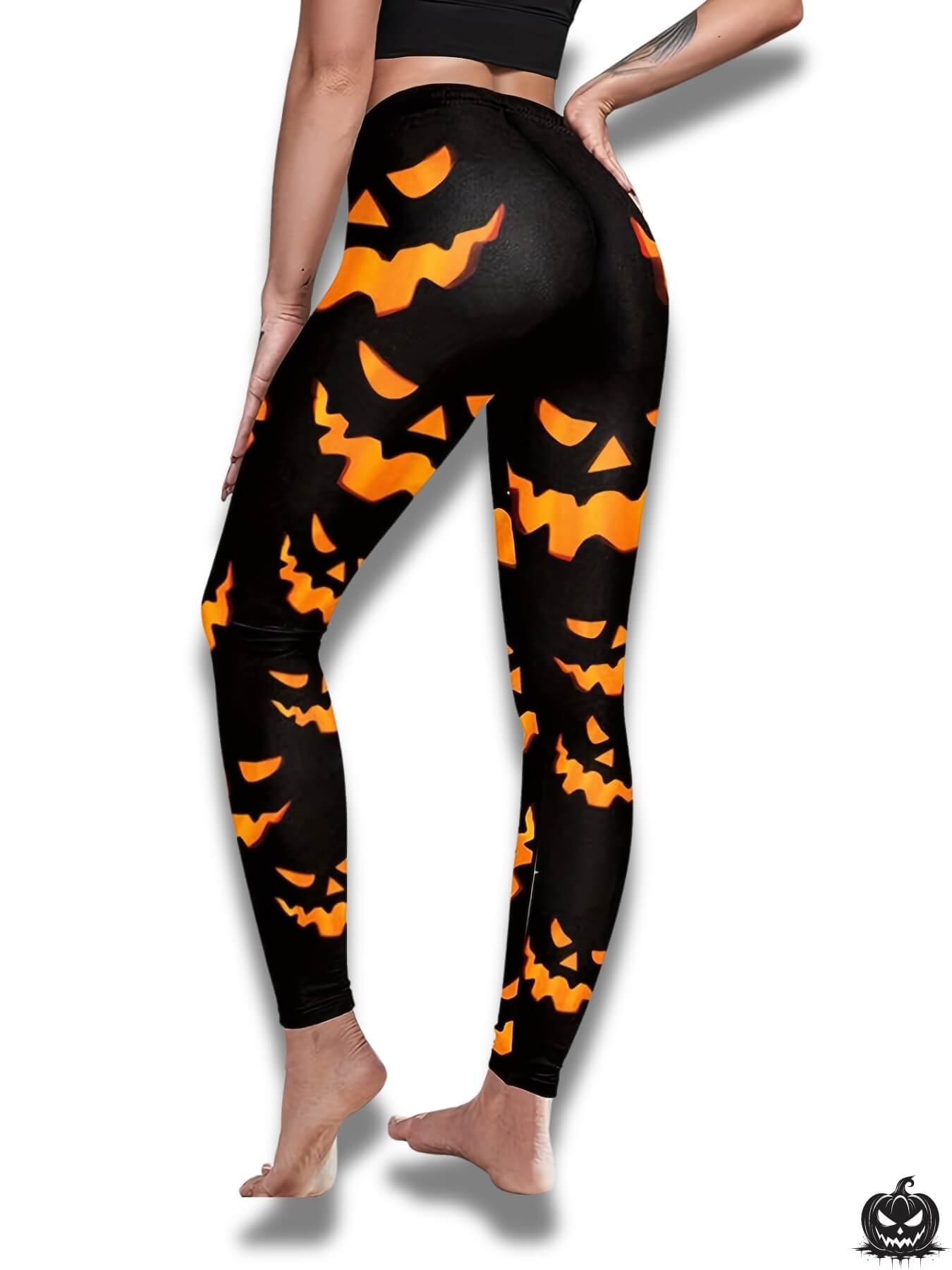 Halloween Leggings - Jack Pumpkin