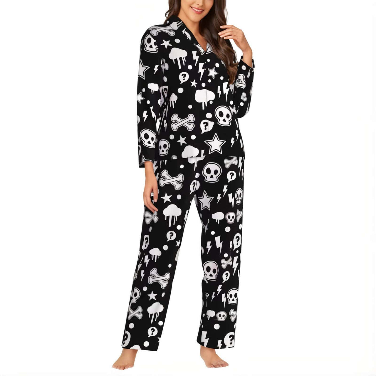 Halloween Pajamas Black