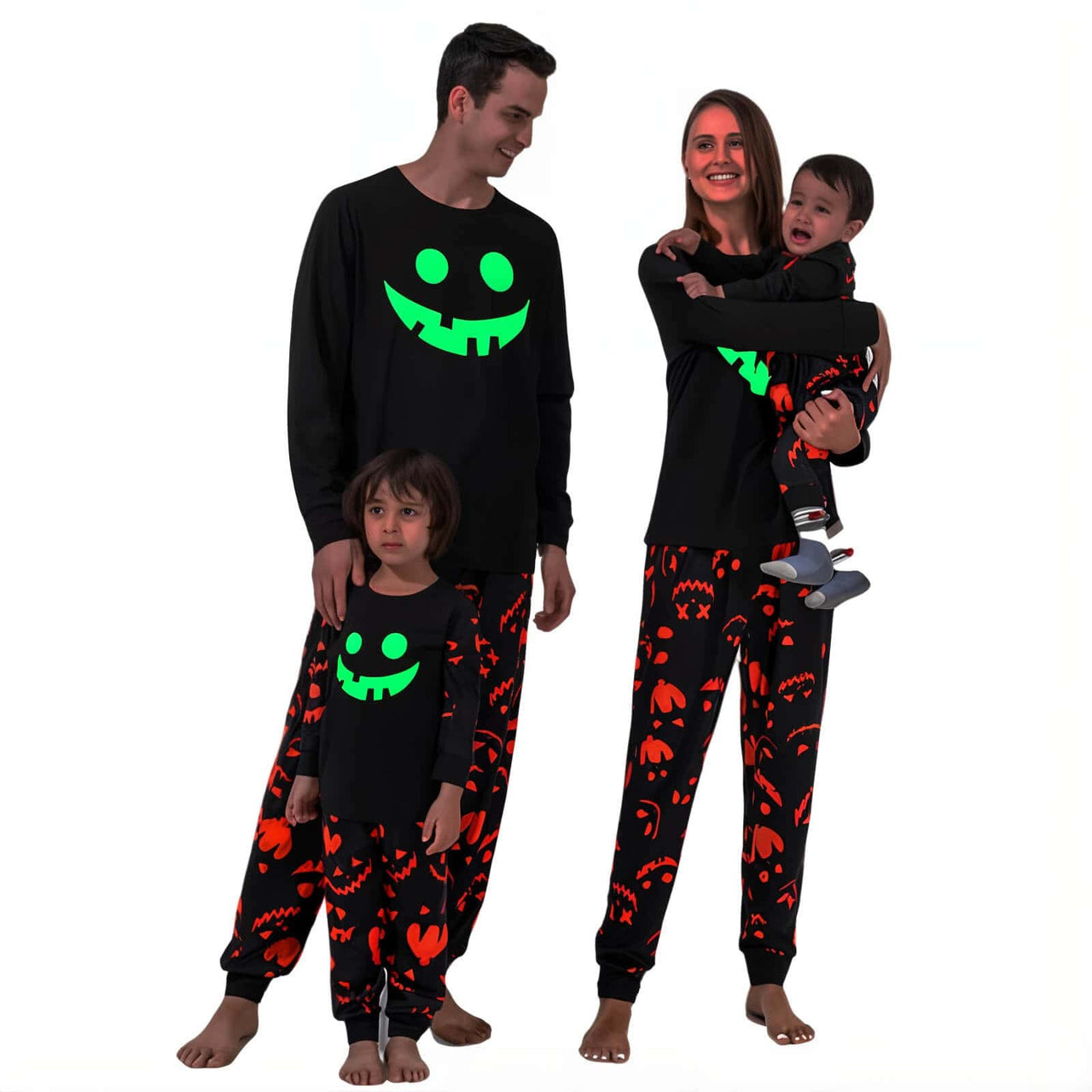 Halloween Pajamas Glow In The Dark