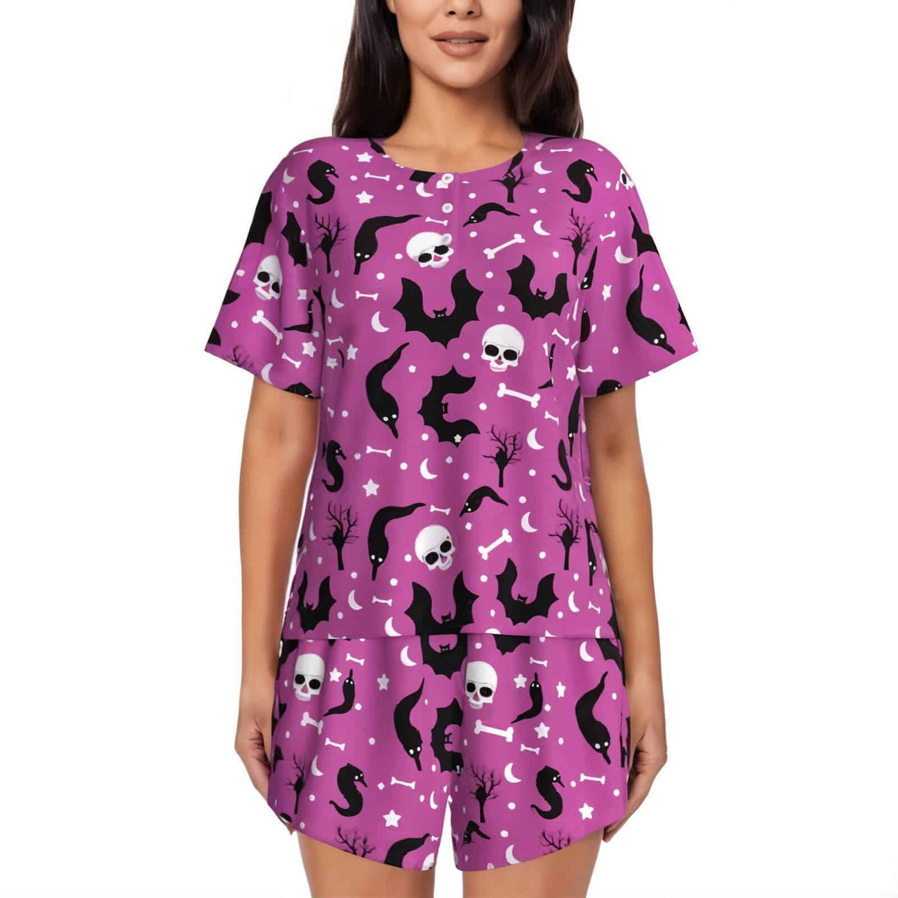 Halloween Pajamas Purple