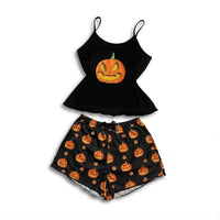 Thumbnail for Halloween Pajamas With Tank Top