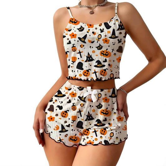 Halloween Pajamas Women - Jack Pumpkin