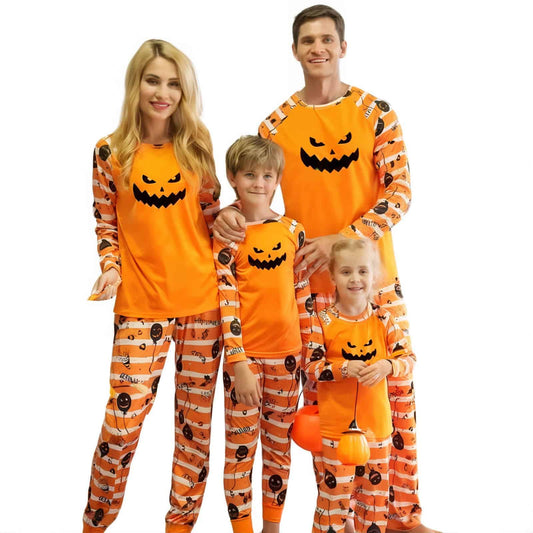 Halloween Pjs Matching Set - Jack Pumpkin