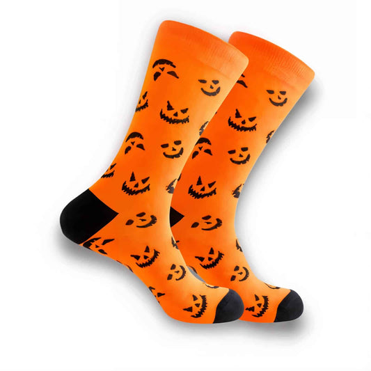 Halloween Pumpkin Socks (cotton) - Jack Pumpkin