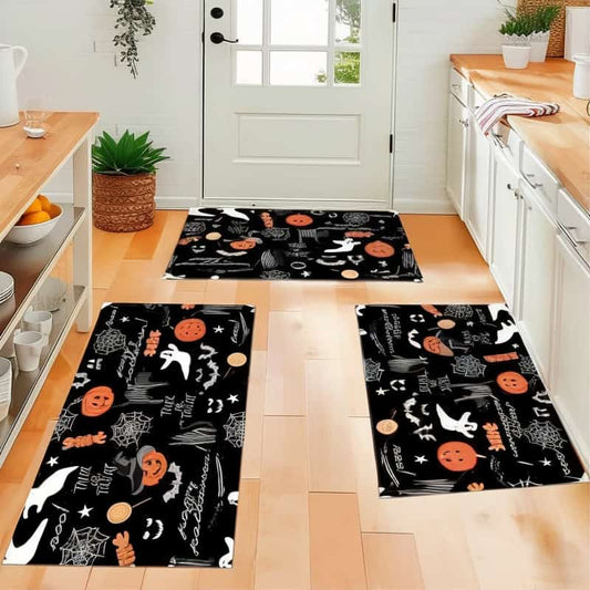 Halloween Rugs For Kitchen