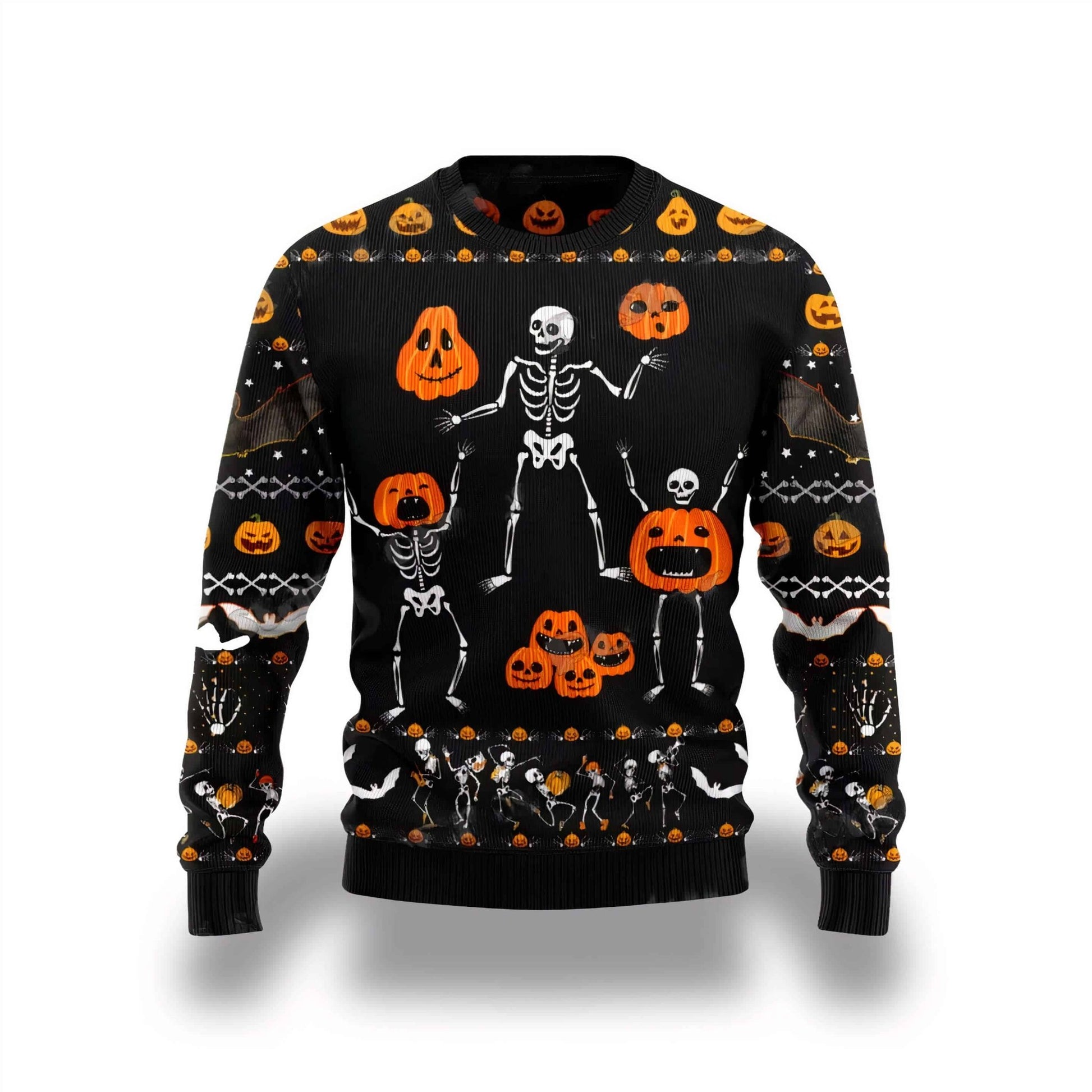 Halloween Sweater Vintage - Jack Pumpkin