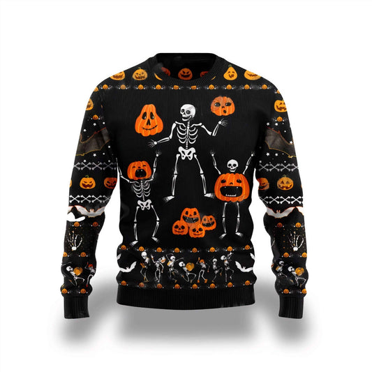 Halloween Sweater Vintage - Jack Pumpkin