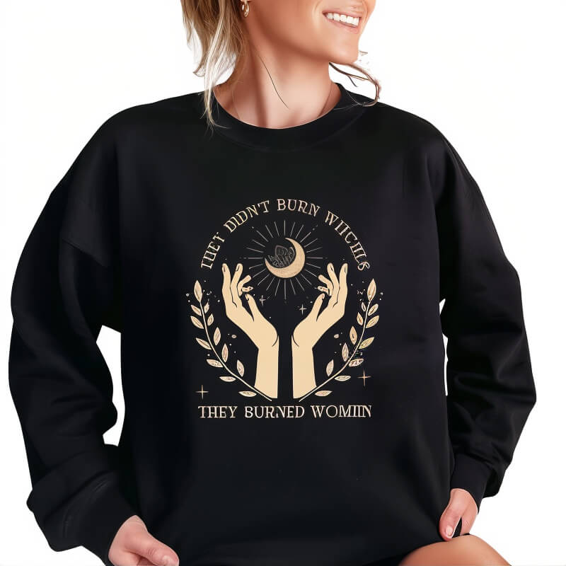 Halloween Sweatshirt Black