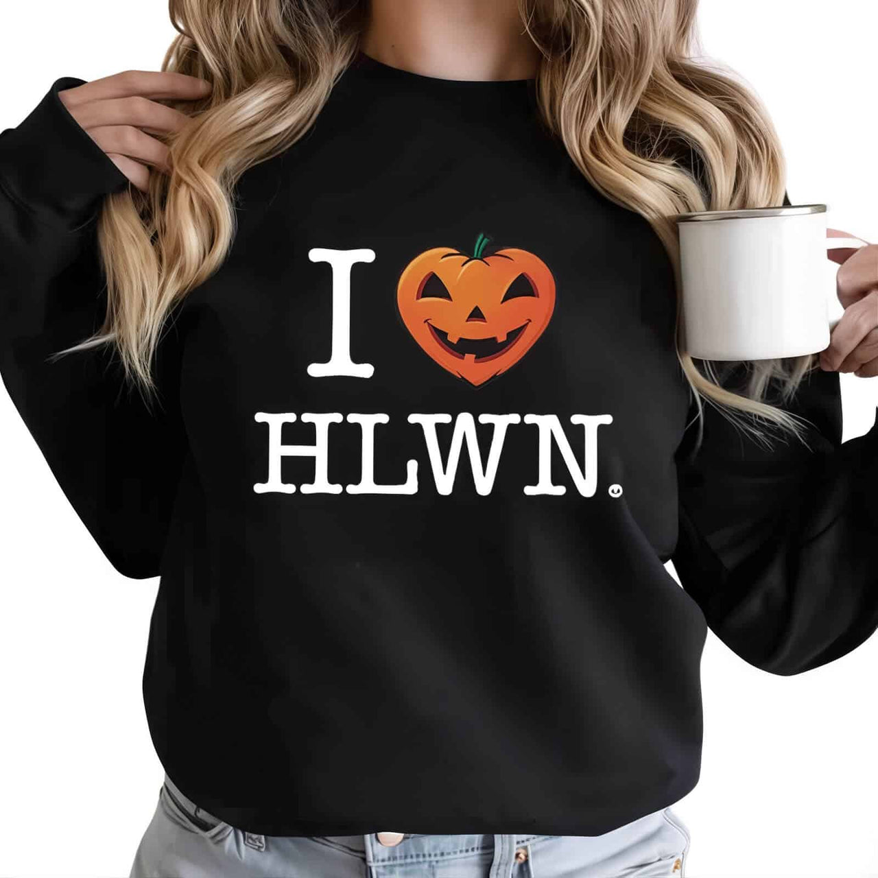 Halloween Sweatshirt Black