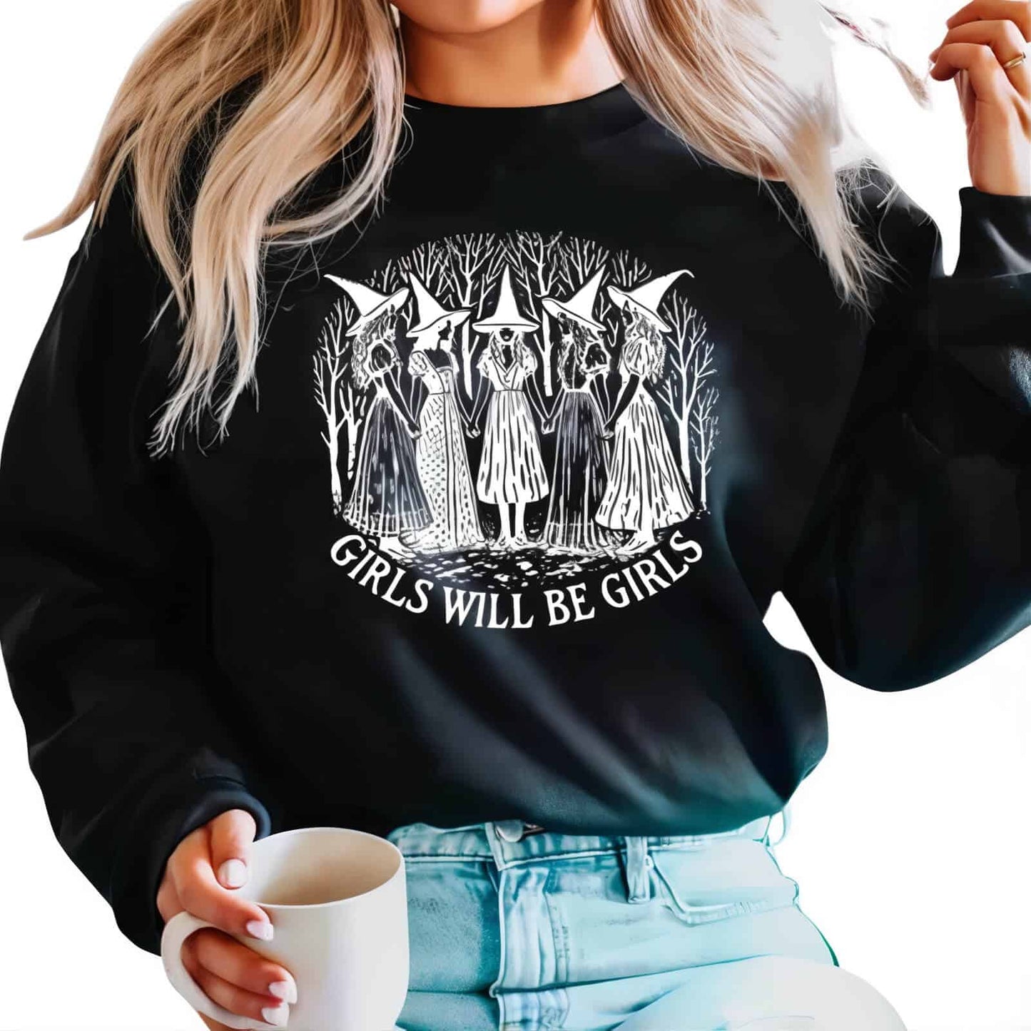 Halloween Sweatshirt For Girl - Jack Pumpkin
