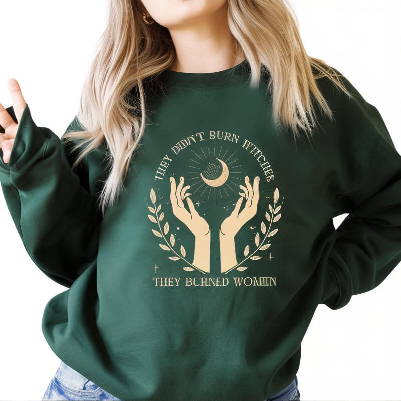 Halloween Sweatshirt Green