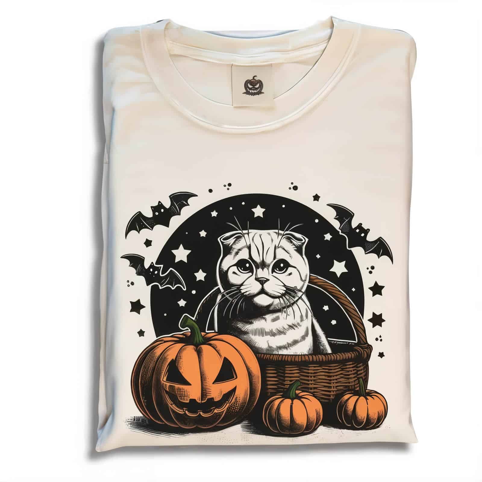 Halloween T Shirt Adult - Jack Pumpkin