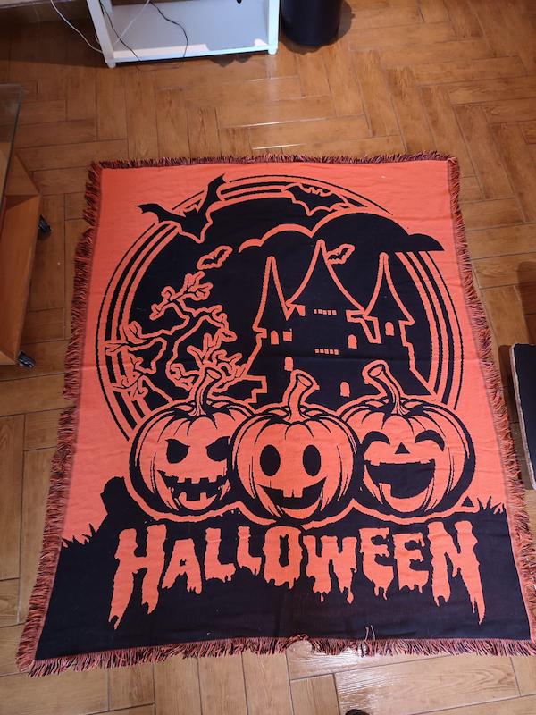  Halloween Tapestry Blanket