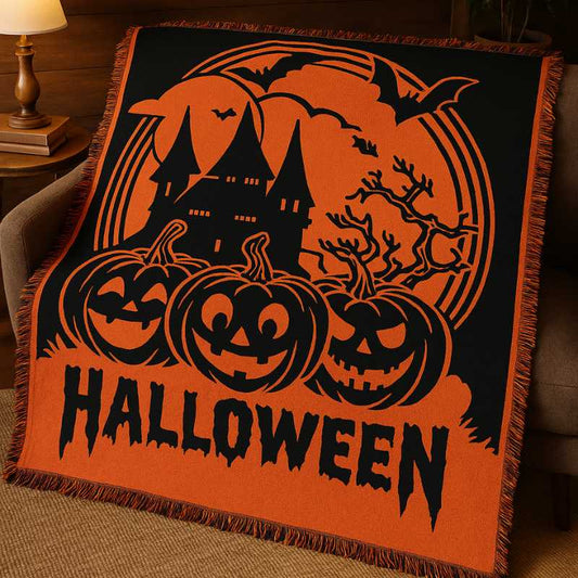 Halloween Tapestry Blanket