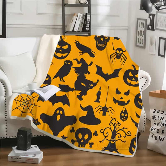 Halloween Themed Blanket - Jack Pumpkin