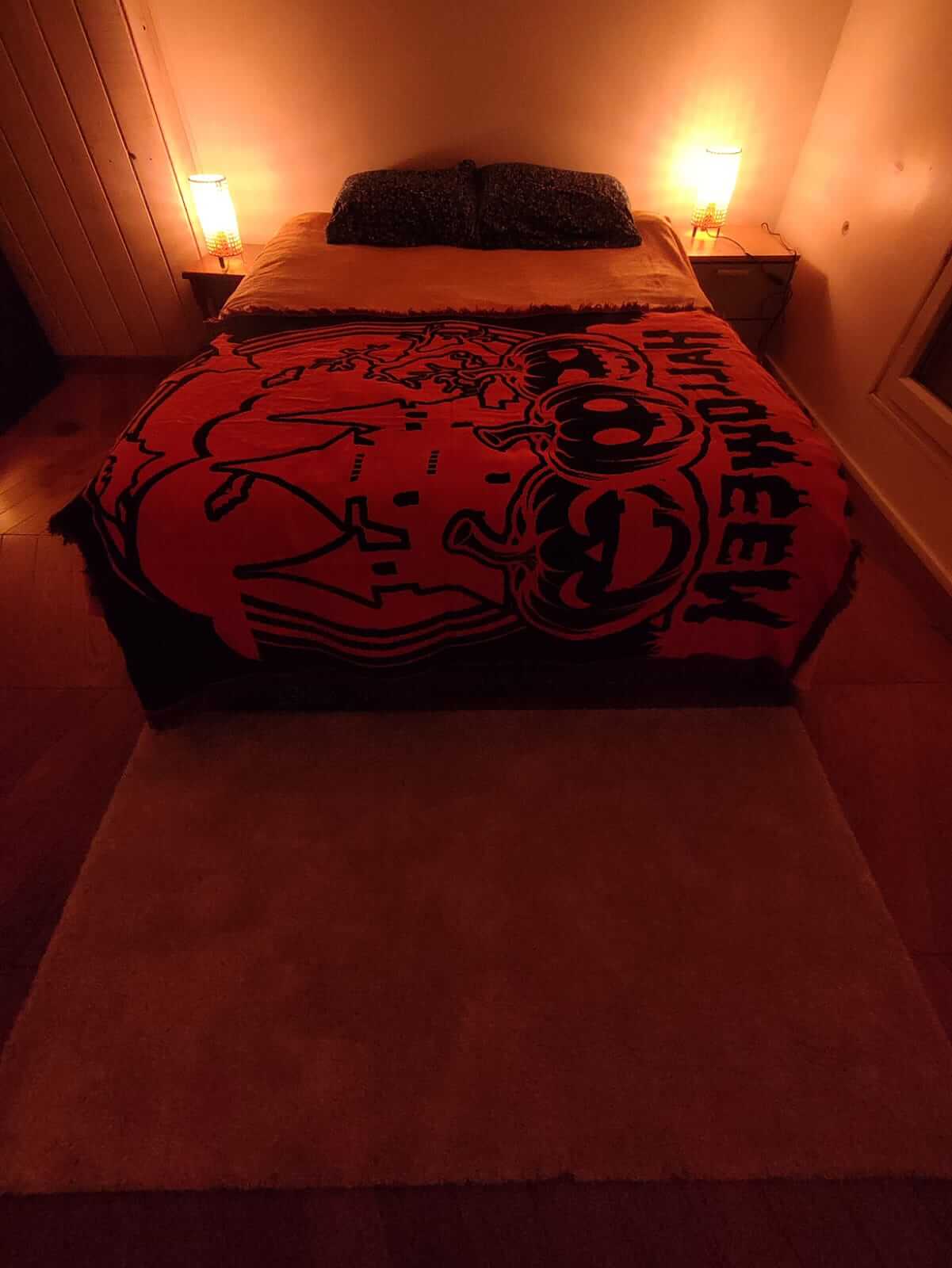 Halloween Thrown Blanket