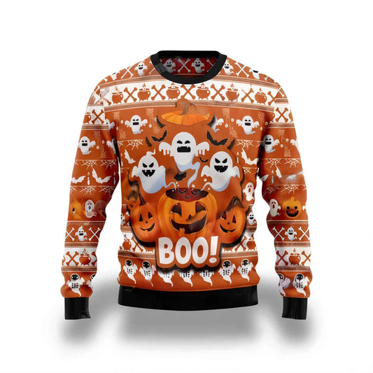 Halloween Ugly Sweater - Jack Pumpkin