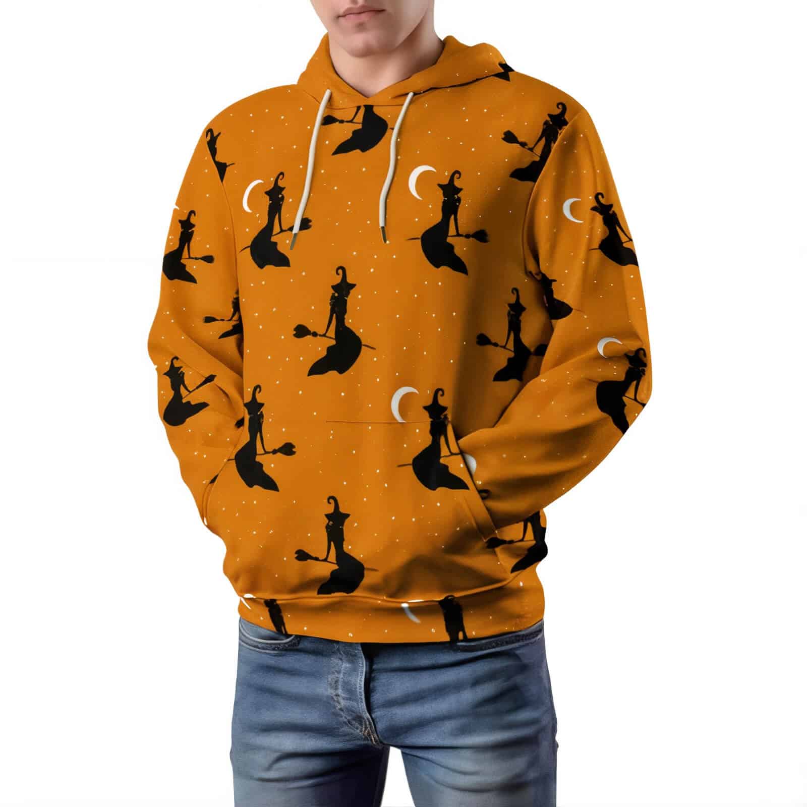 Halloween Witch Hoodie - Jack Pumpkin