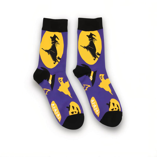 Halloween Witch Socks - Jack Pumpkin