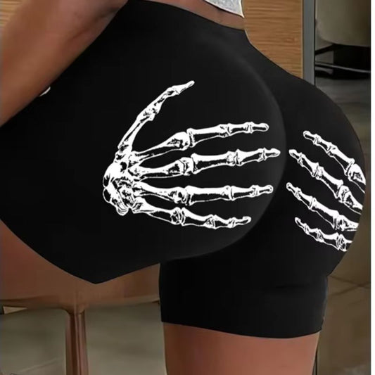 Halloween Yoga Shorts