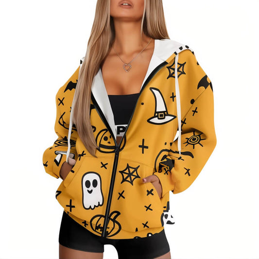 Halloween Zipper Hoodie