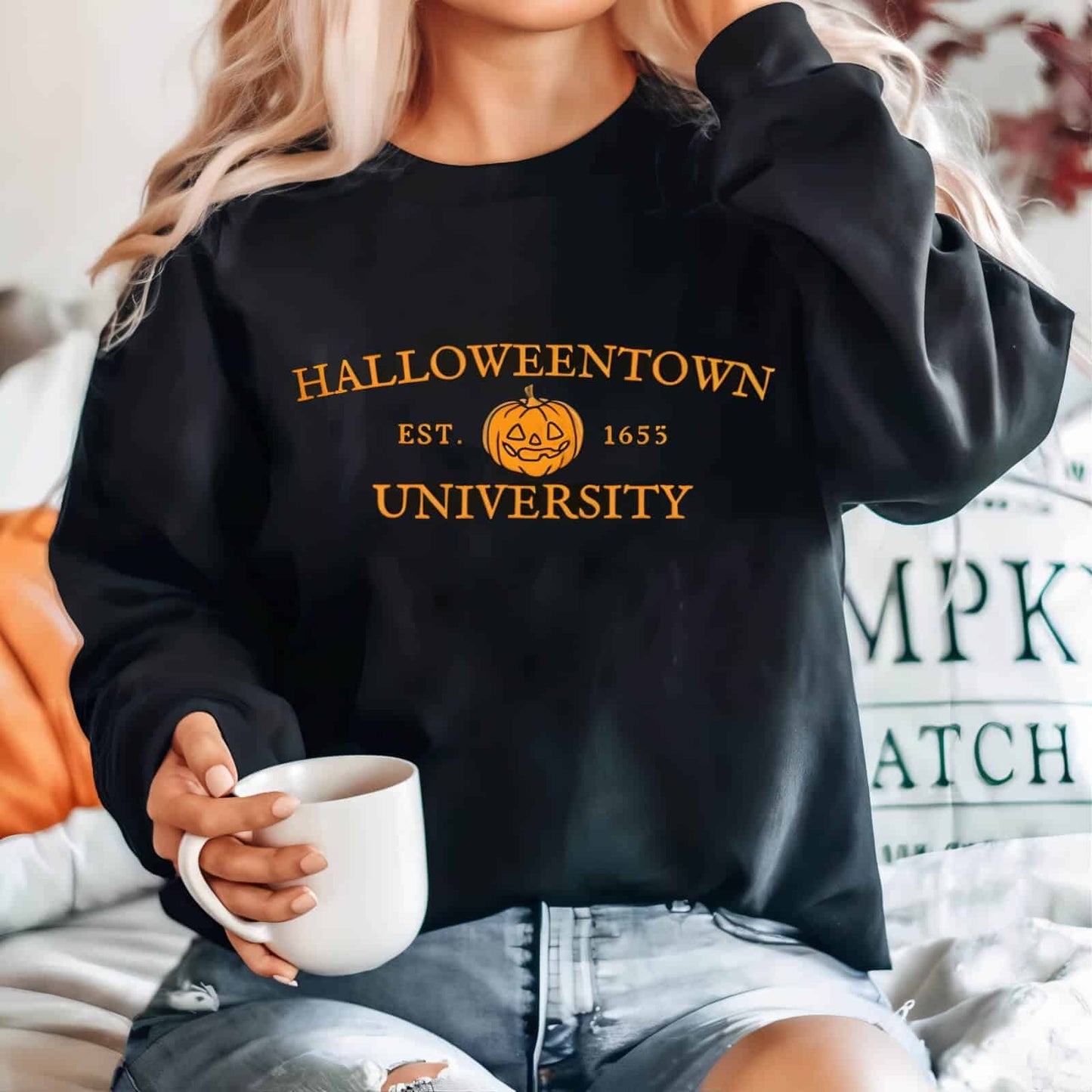 Halloweentown Sweatshirt - Jack Pumpkin