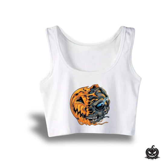 Jack o Lantern Crop Top Skin - Jack Pumpkin