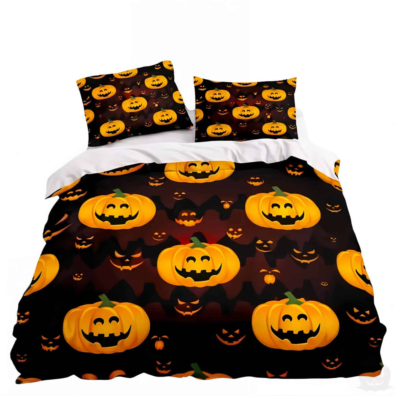 Jack o'Lantern Bed Sheets - Jack Pumpkin