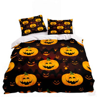 Thumbnail for Jack o'Lantern Bed Sheets - Jack Pumpkin