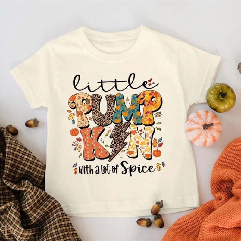 Lit Pumpkin T Shirt