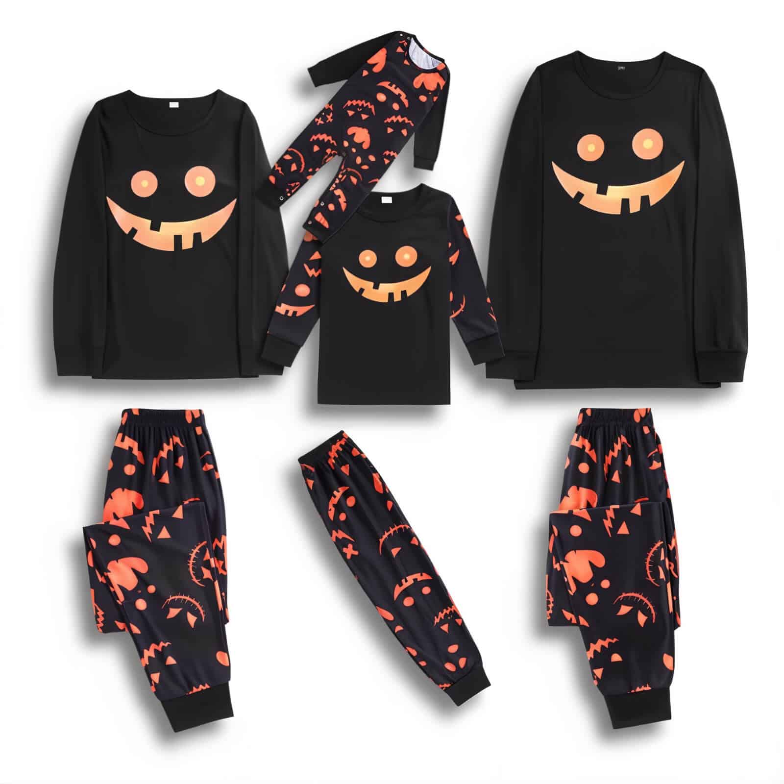 Matching Halloween Pajamas Baby And Toddler - Jack Pumpkin