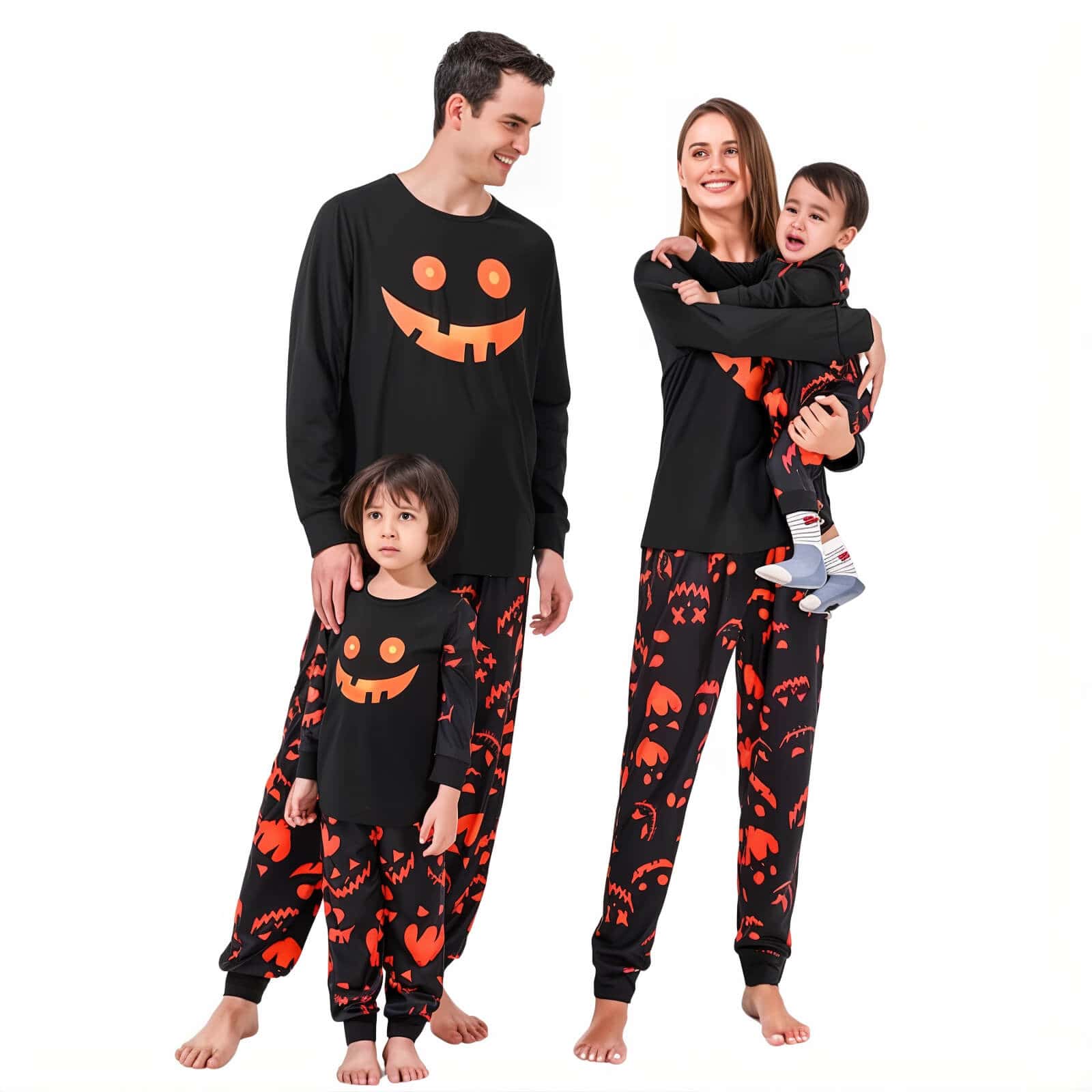 Matching Halloween Pajamas Baby And Toddler - Jack Pumpkin