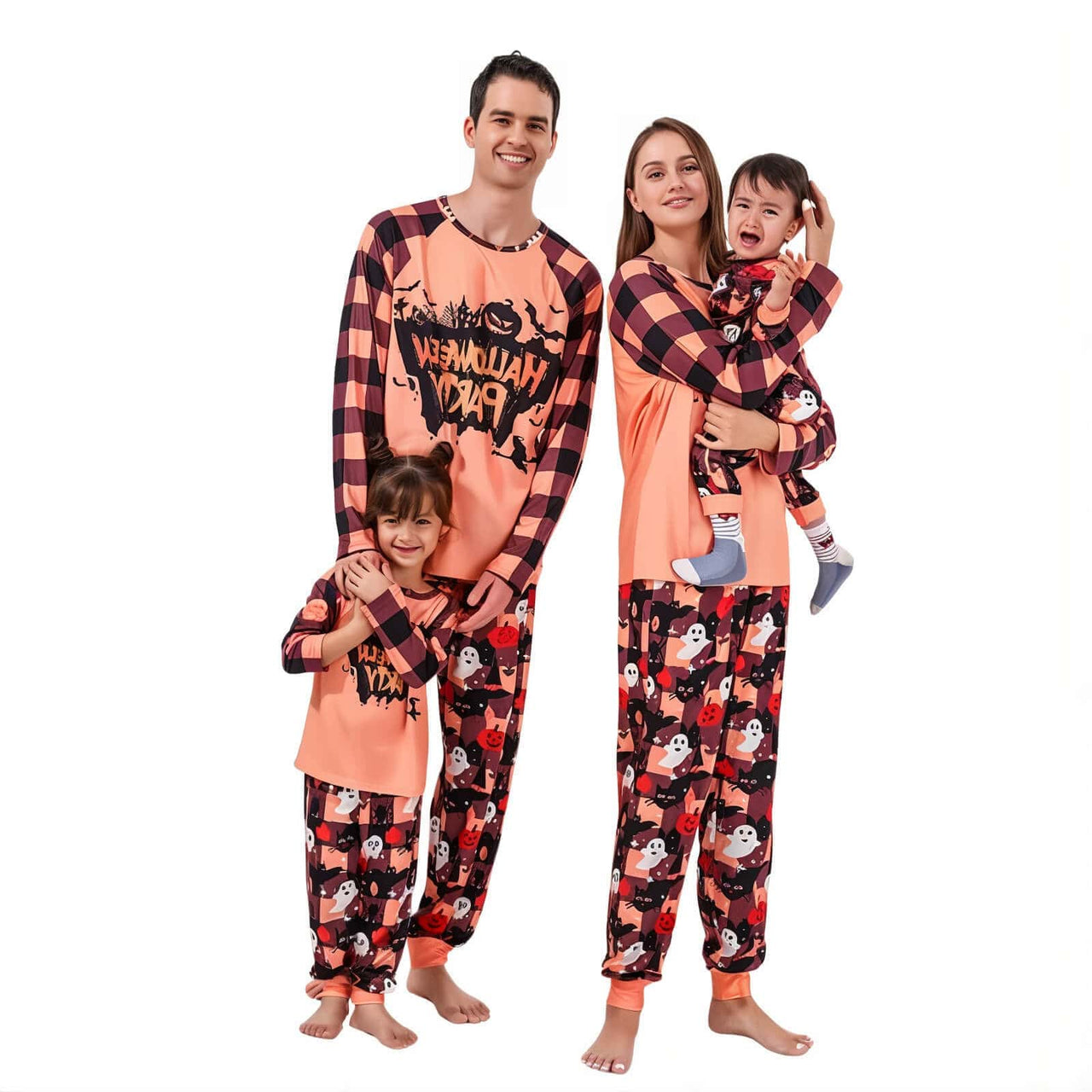 Matching Halloween Pajamas Family