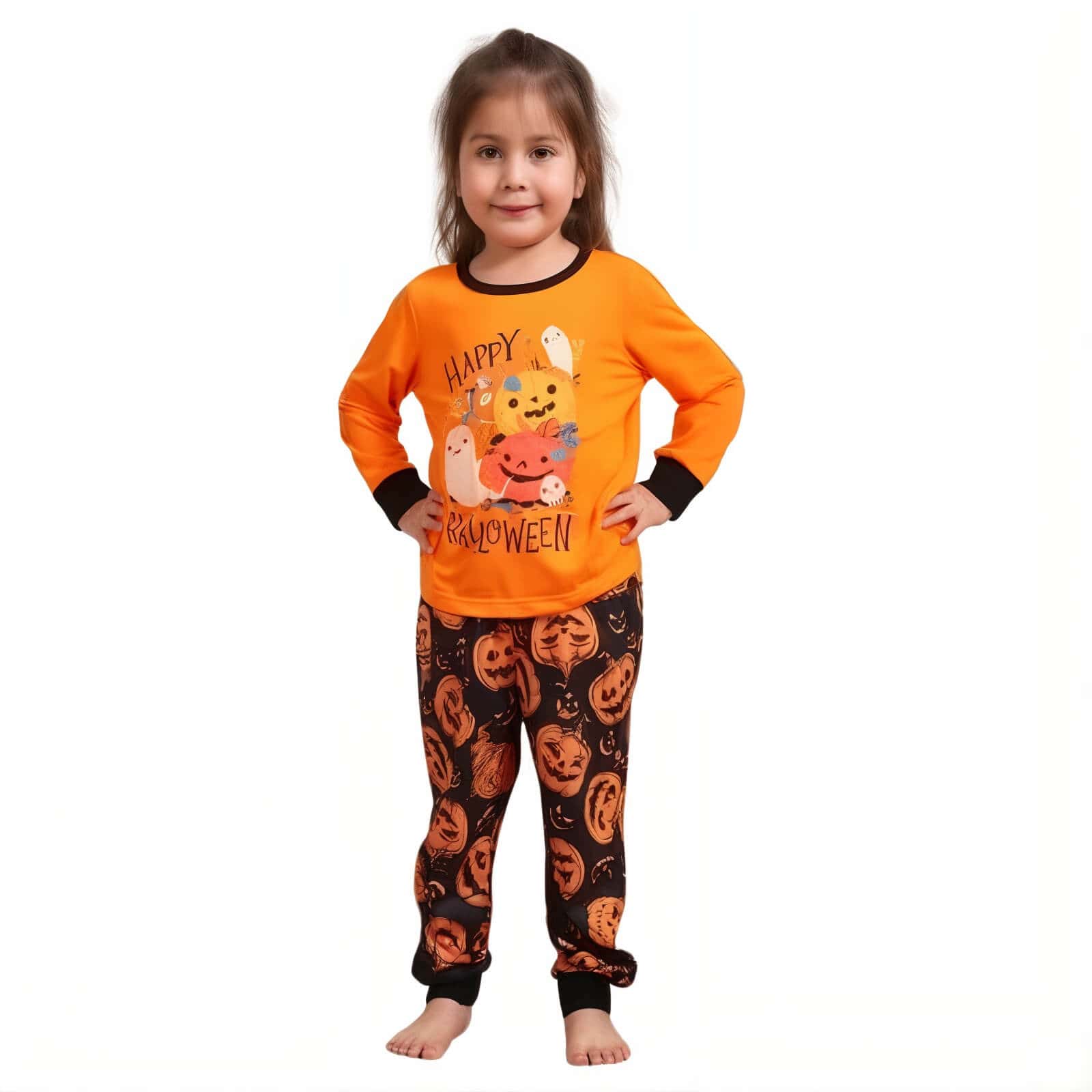 Matching Halloween Pajamas For Family - Jack Pumpkin