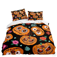 Thumbnail for Mexican Bed Sheets – Pumpkins for Halloween - Jack Pumpkin