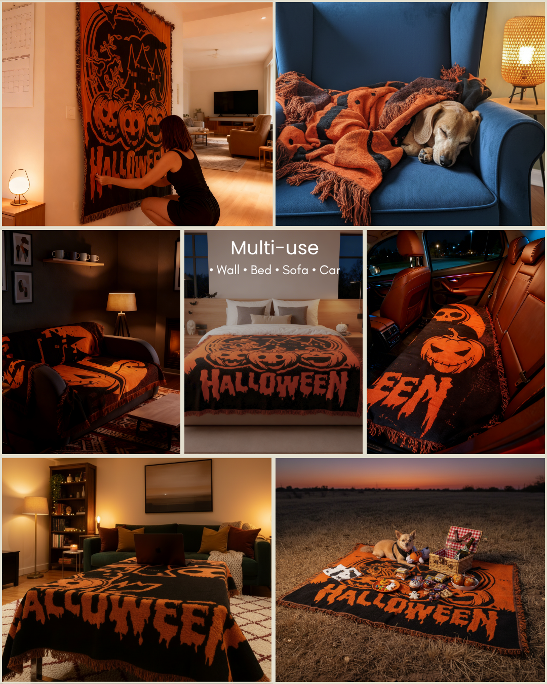 Halloween Blanket