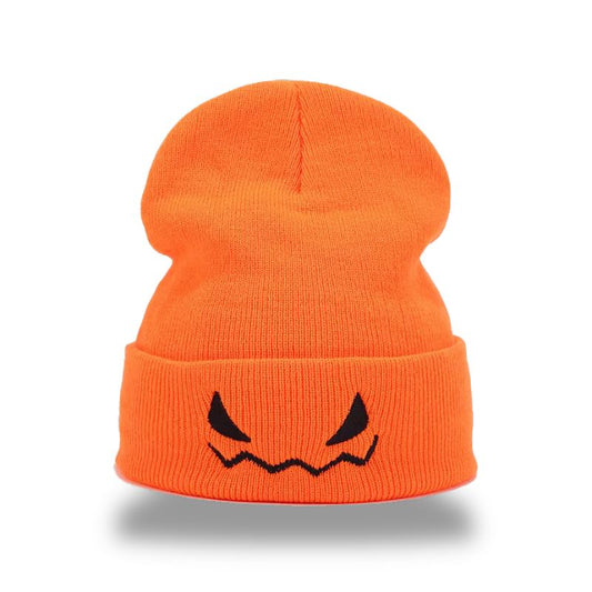 Orange Halloween Beanie
