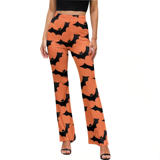 Orange Halloween Pants - Jack Pumpkin