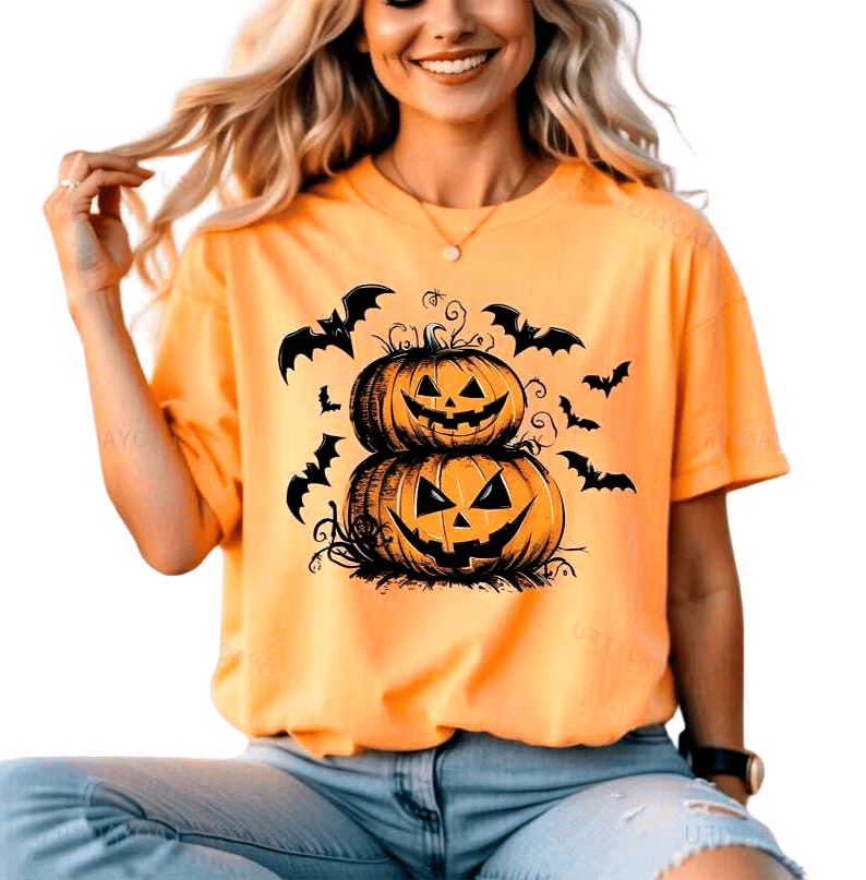 Orange Pumpkin Shirt