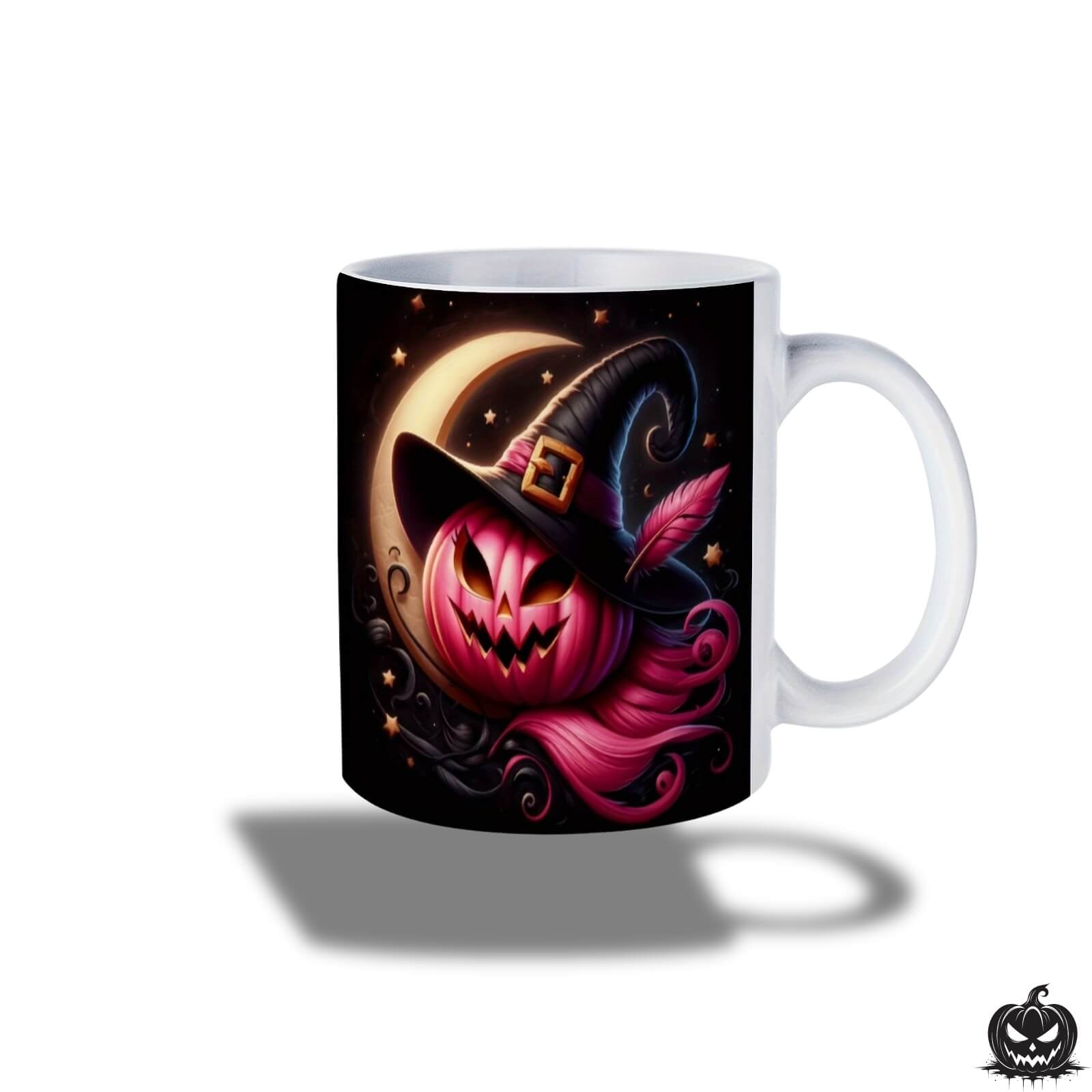 Pink Halloween Mug - Jack Pumpkin