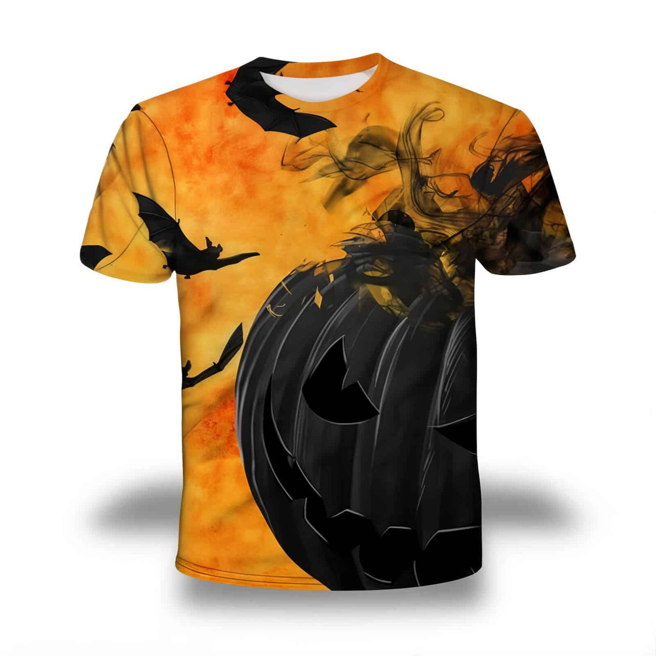 Pumpkin Black T Shirt