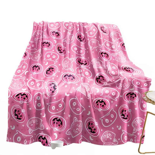 Pumpkin Blanket Pink