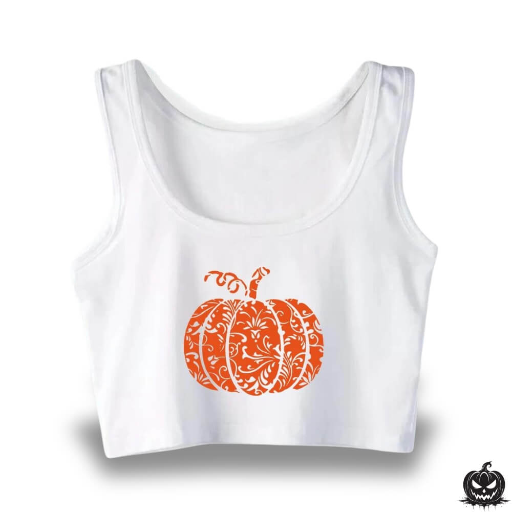 Pumpkin Crop Top Cute