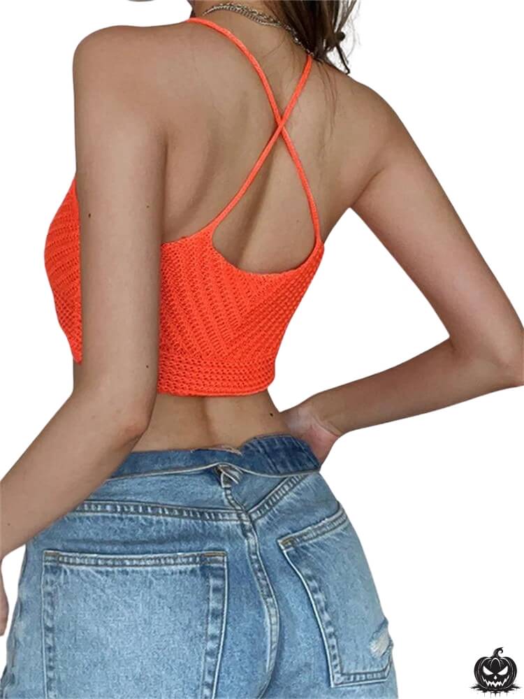 Pumpkin Crop Top