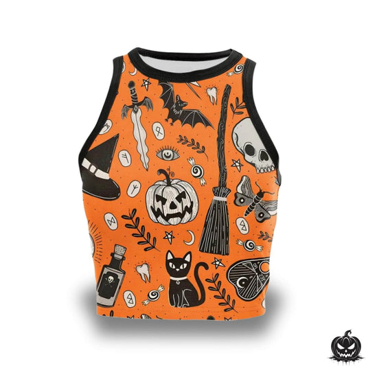 Pumpkin Crop Top - Jack Pumpkin