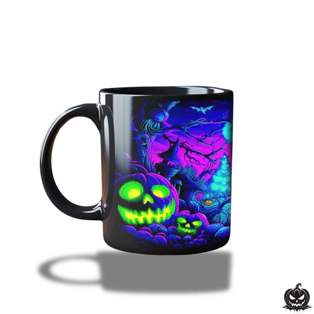 Pumpkin Mug Horror