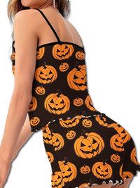 Thumbnail for Pumpkin Pajamas For Adults