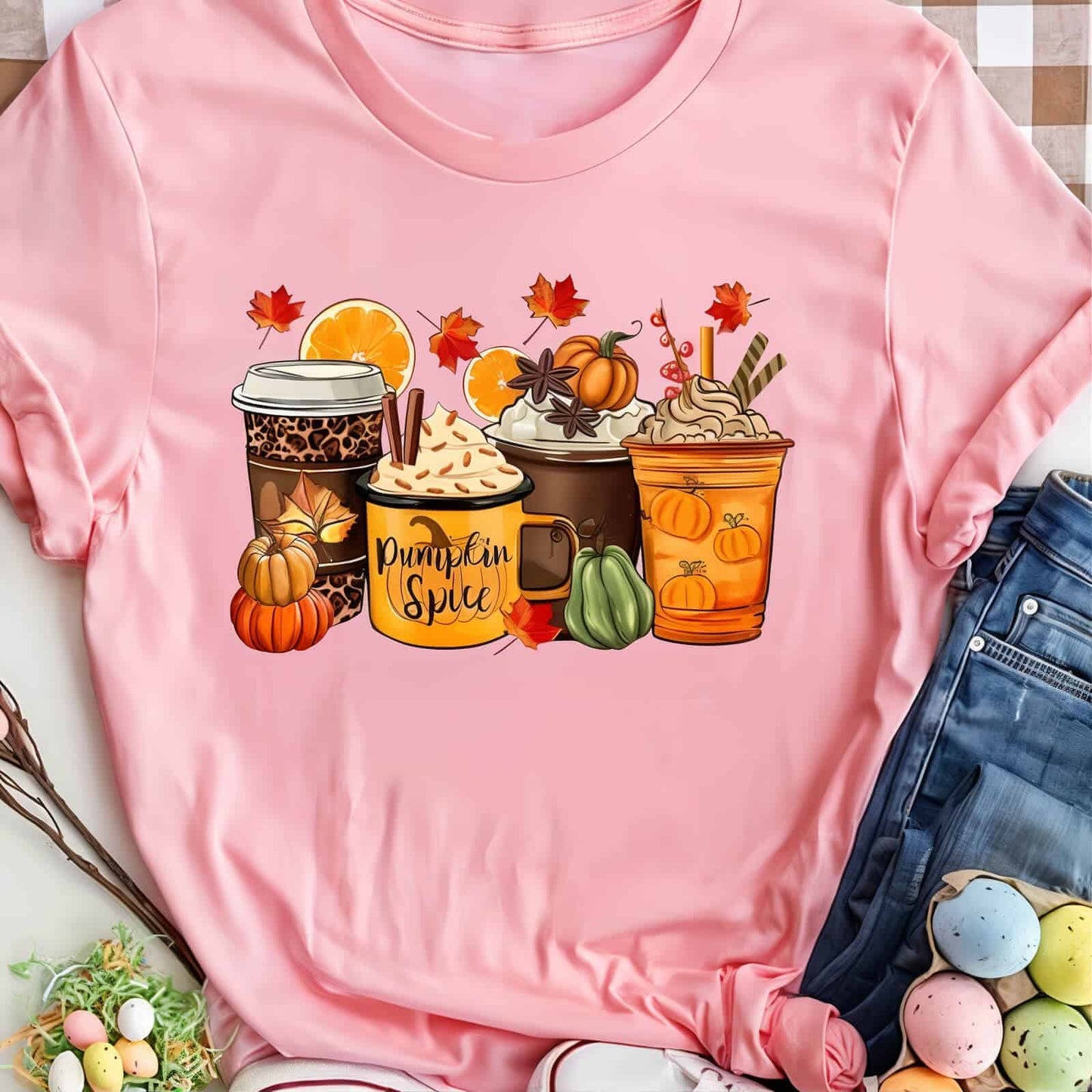 Pumpkin Spice Shirt Women - Jack Pumpkin