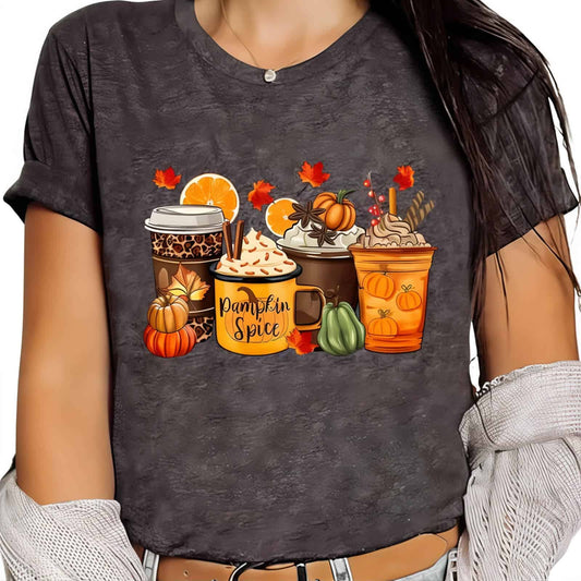 Pumpkin Spice Shirt Women - Jack Pumpkin