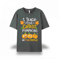 Thumbnail for Pumpkin Teacher Shirt